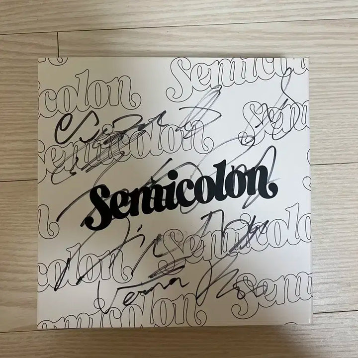 세븐틴 친필 사인 앨범