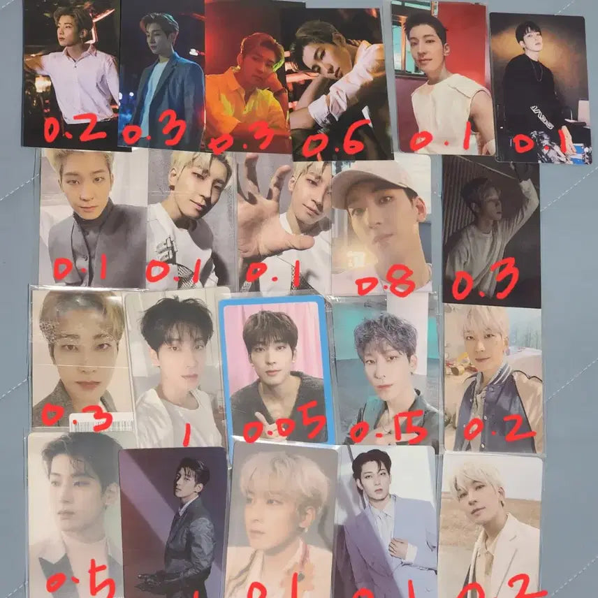 세븐틴 seventeen 포토카드 양도 정한 원우 도겸 디노 호시