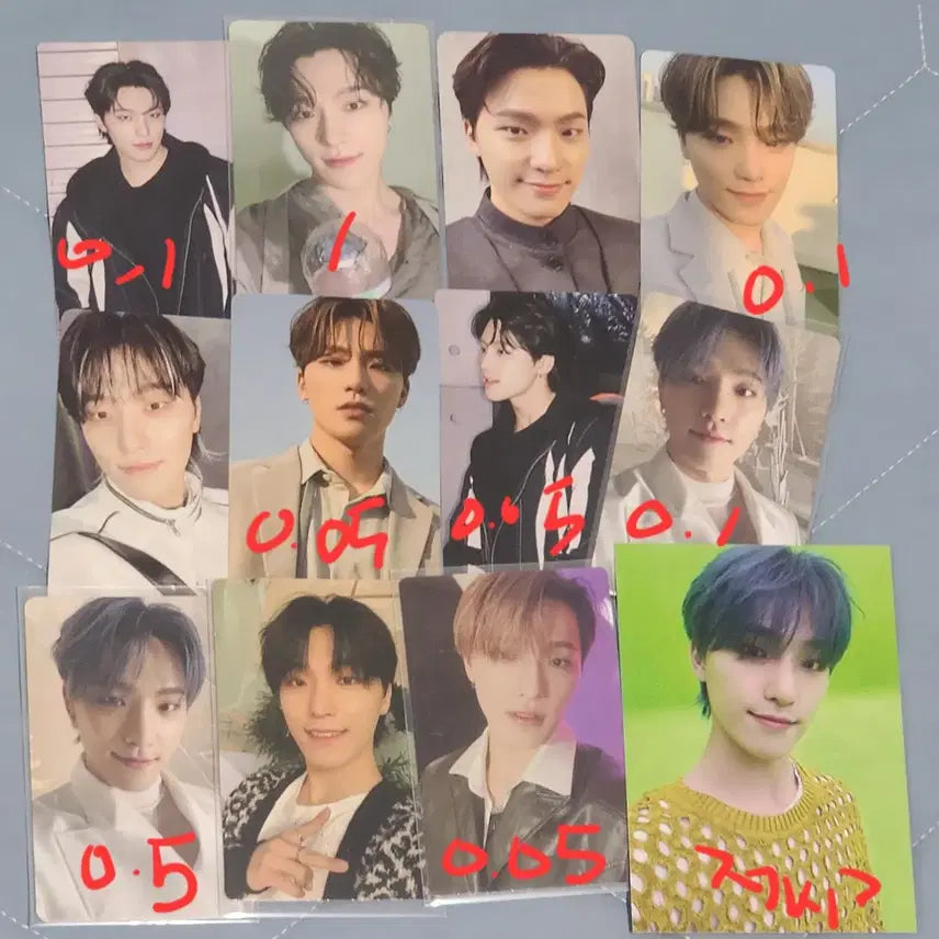 세븐틴 seventeen 포토카드 양도 정한 원우 도겸 디노 호시