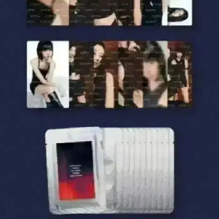 르세라핌 flame rises - Mini 포토카드 세트