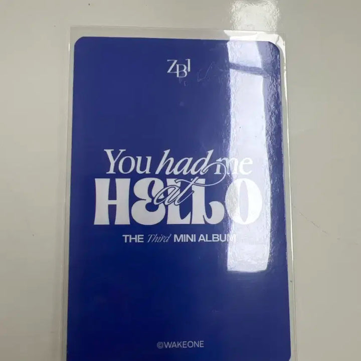 제로베이스원 태래님 포카 팔아요