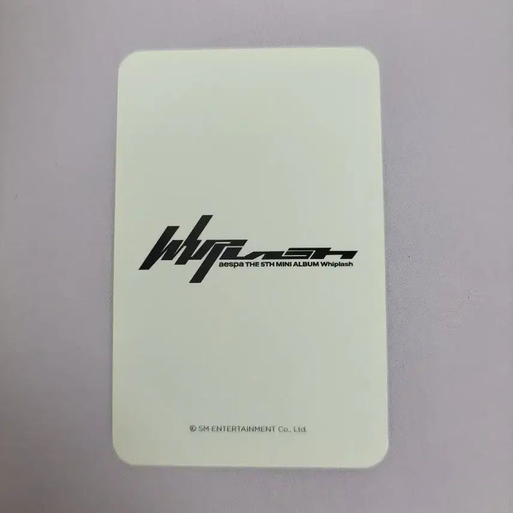 에스파 위플래시 케타포 럭드 윈터 특전 포카 양도