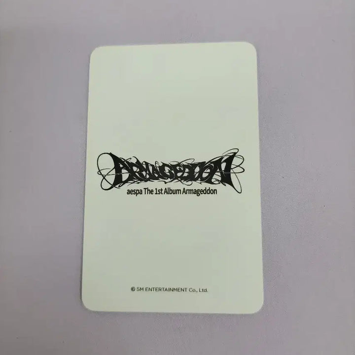 에스파 아마겟돈 케타포 윈터 특전 포카 양도