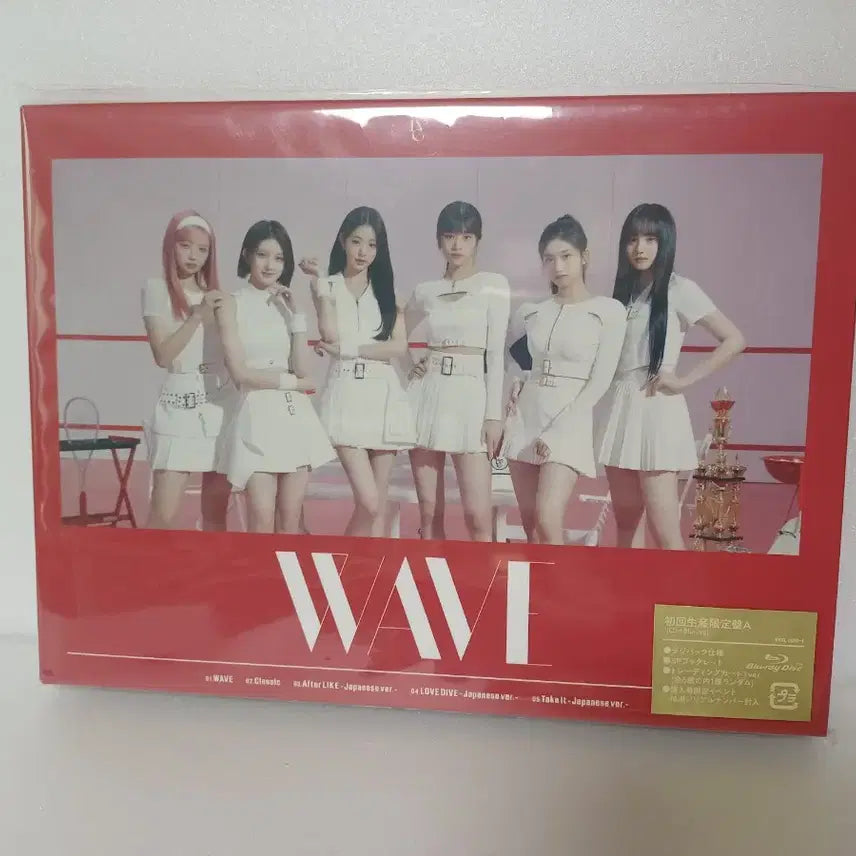 IVE 아이브 WAVE 초회생산한정반A(CD+블루레이) 미개봉 새제품