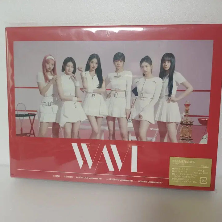 IVE 아이브 WAVE 초회생산한정반A(CD+블루레이) 미개봉 새제품