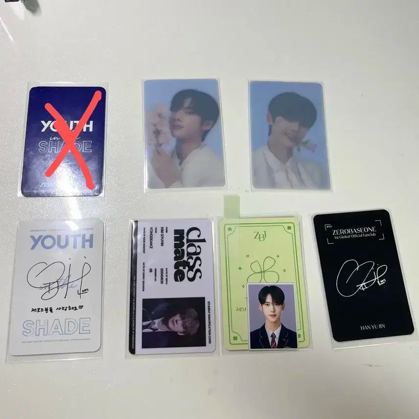 제로베이스원 한유진 김규빈 일괄 포카 양도 콩딱즈