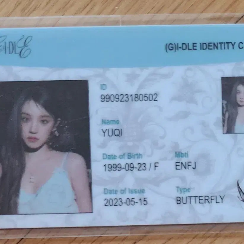 여자아이들 아이들 우기 앨범 포카 포토카드 IDLE 미공포