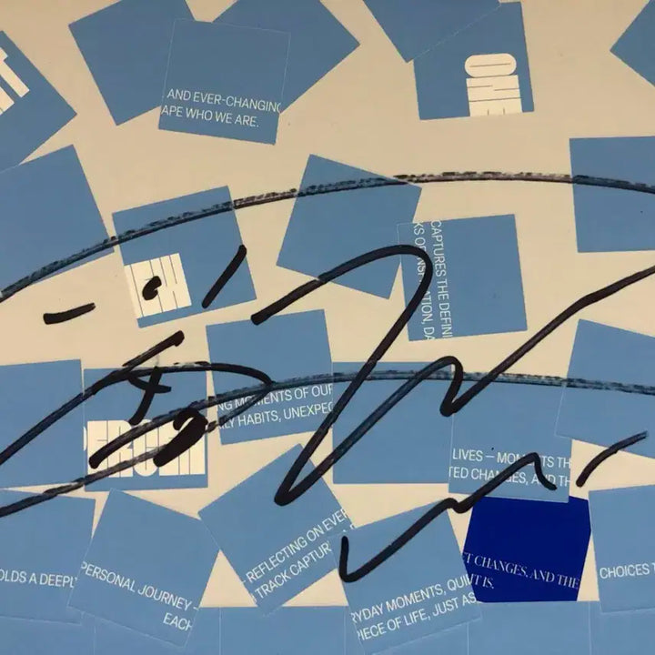 샤이니[SHINee] 온유[ONEW] 친필 싸인앨범