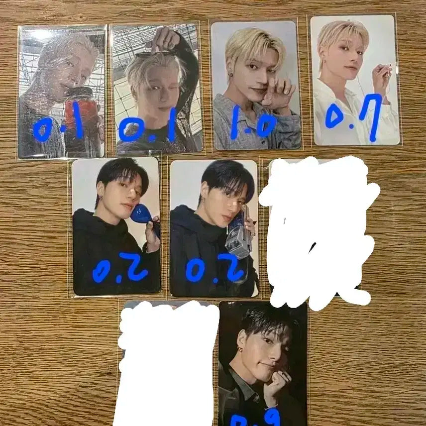에이티즈 정우영 포카 포토카드 ateez