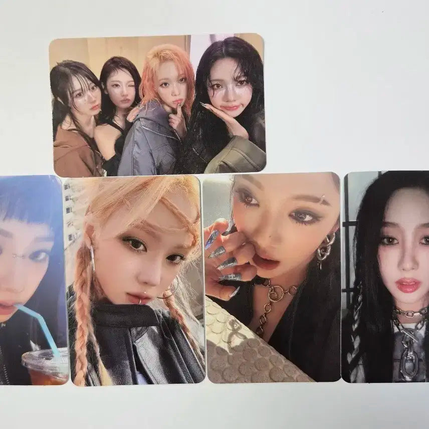 에스파CDP 포토카드 5장 일괄