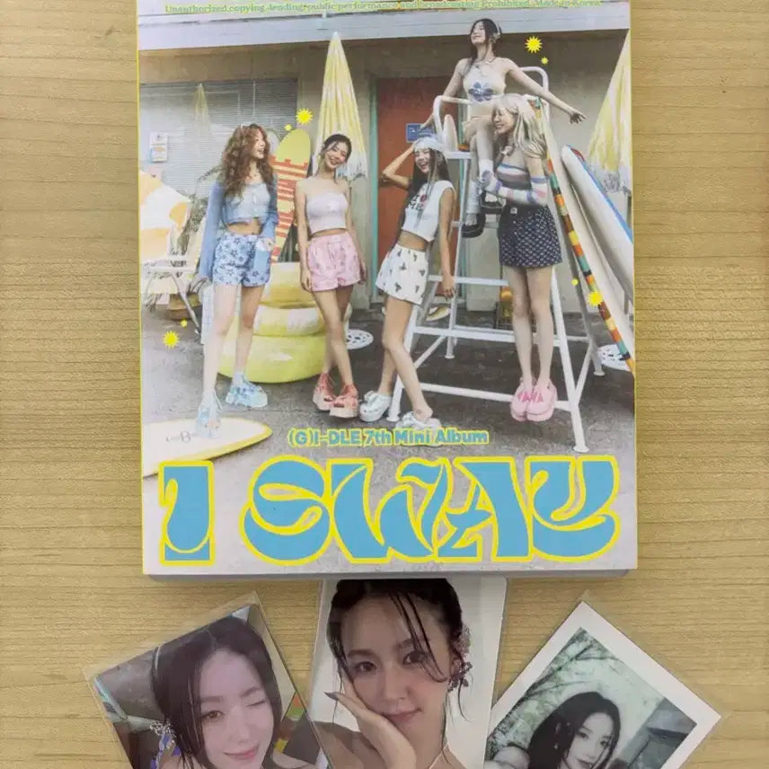 아이들 I SWAY (wave ver) 팝니다