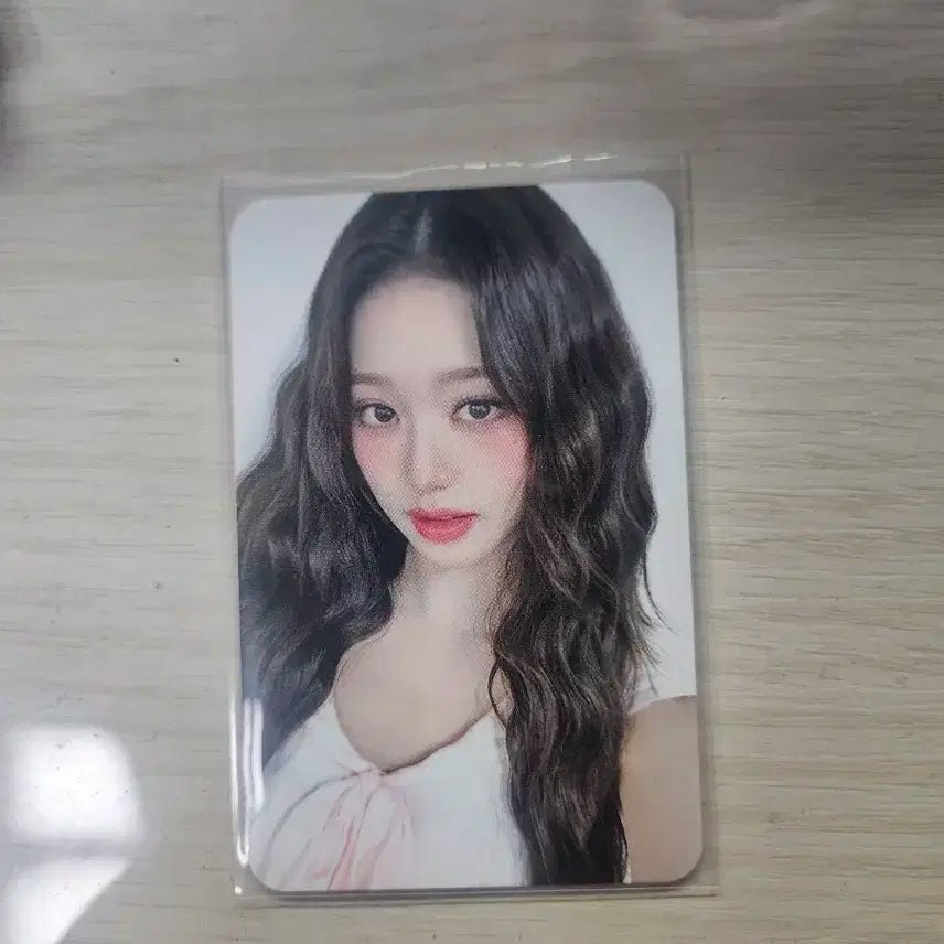 아이브 원영 특전 포토카드