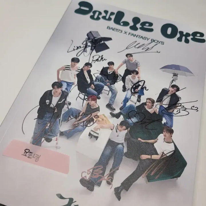 더블원 BAE173 X Fantasy Boys 친필사인 앨범