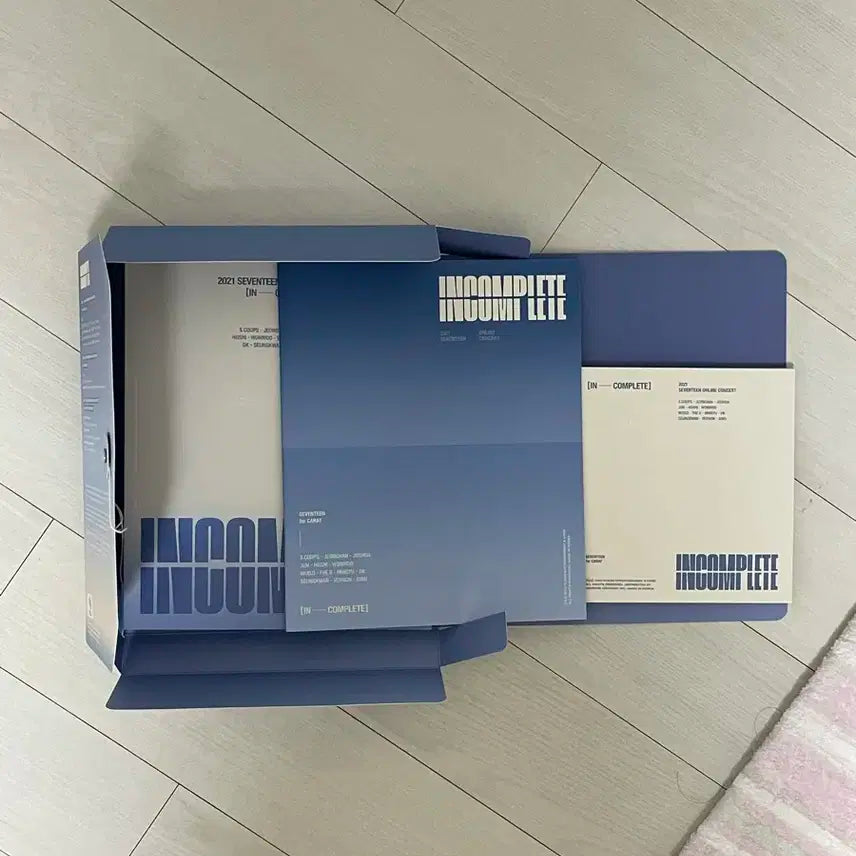 세븐틴 인컴플릿 dvd 포토북 양도