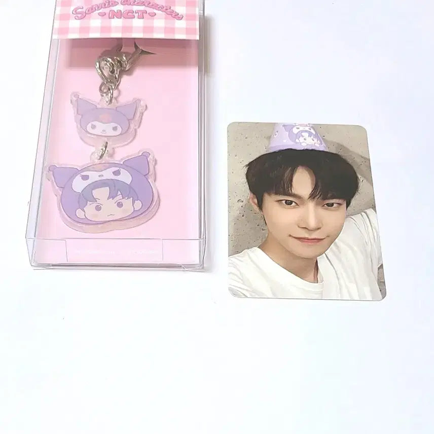 산리오 엔시티 127 도영 생일 패키지 키링 포카