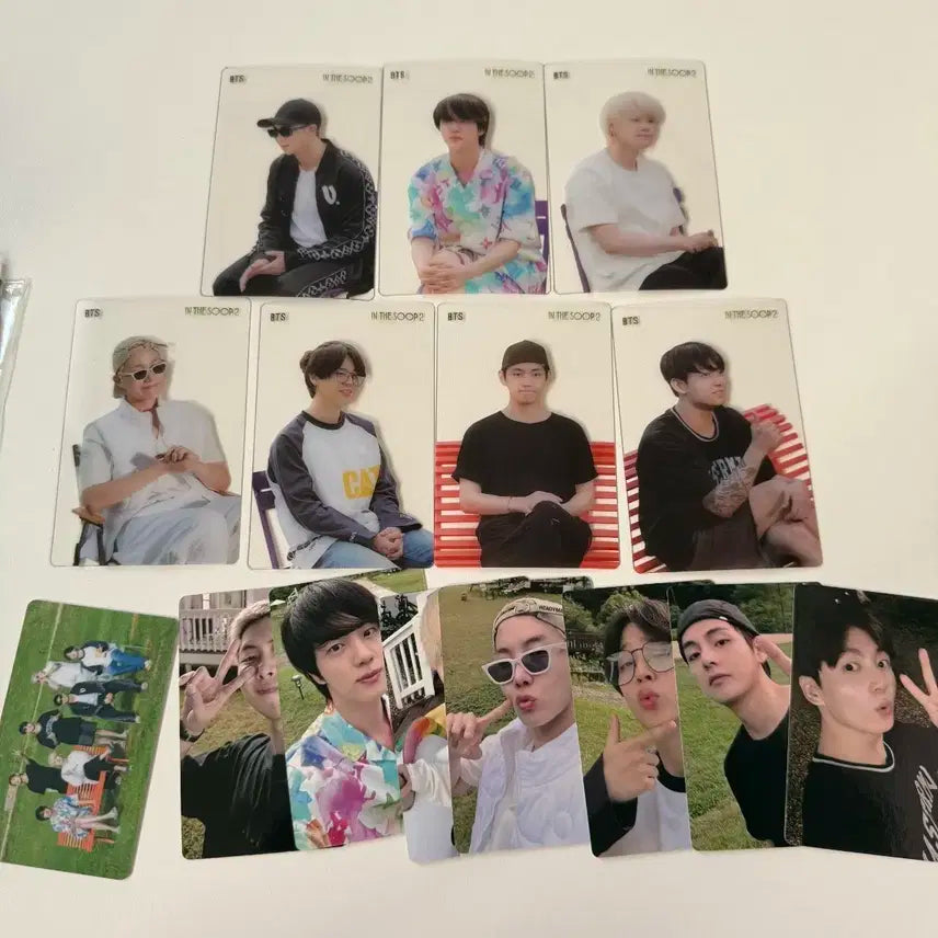 방탄 인더숲 1,2 포카특전 엽서 일괄양도