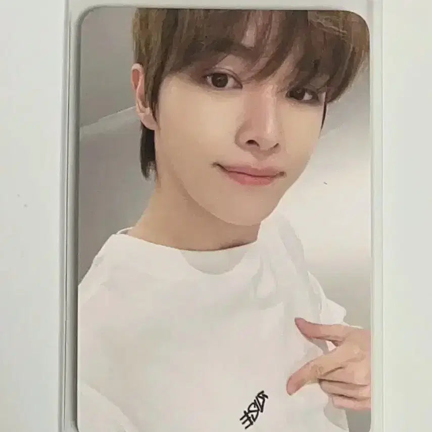 라이즈 성찬 발렌타인데이 롱슬리브 블랙 포카 포토카드