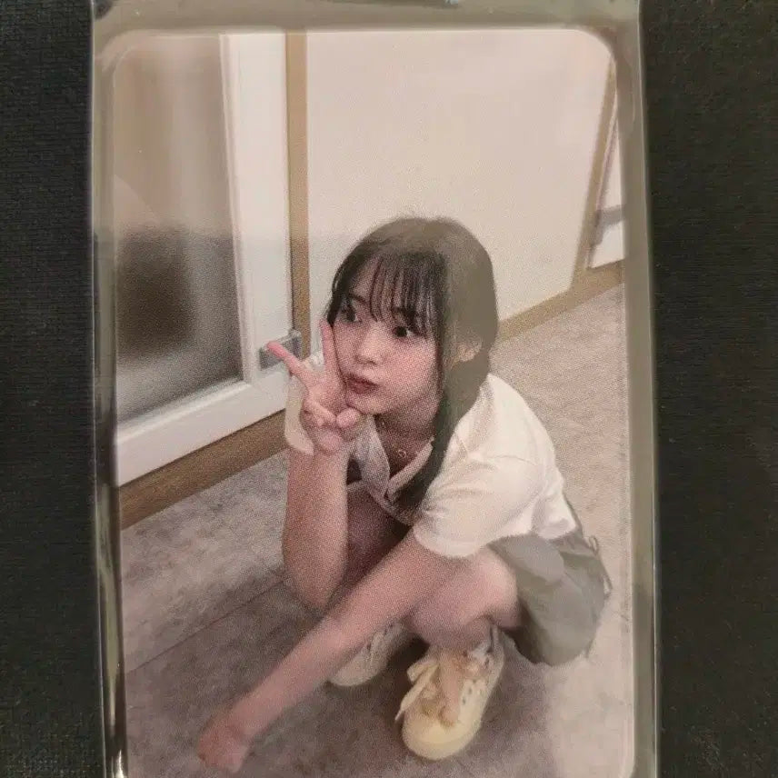 QWER 케이팝스토어 시연 당첨자포카 판매