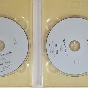 JYJ 3HREE VOICES 2 미니 앨범