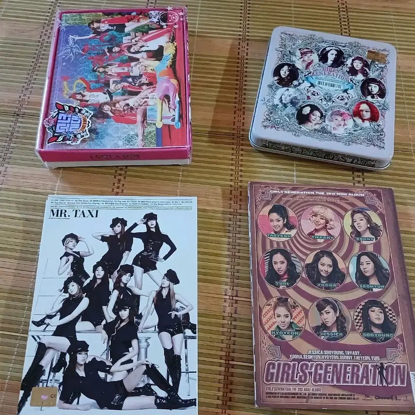 소녀시대 아갓보 &더 보이즈앨범 +덤두개 택시 훗 앨범  일괄