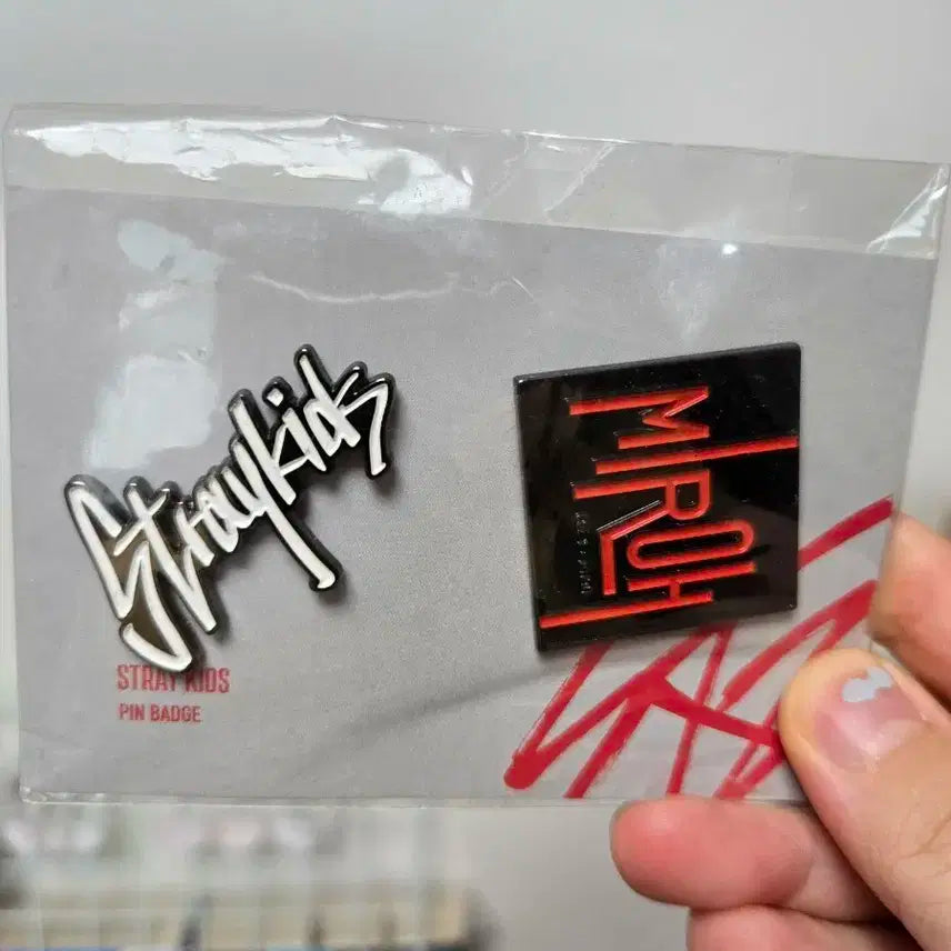 스트레이키즈 금속 뱃지 세트