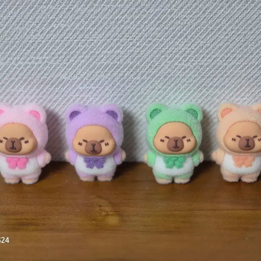 컬러풀 곰돌이 카피바라피규어