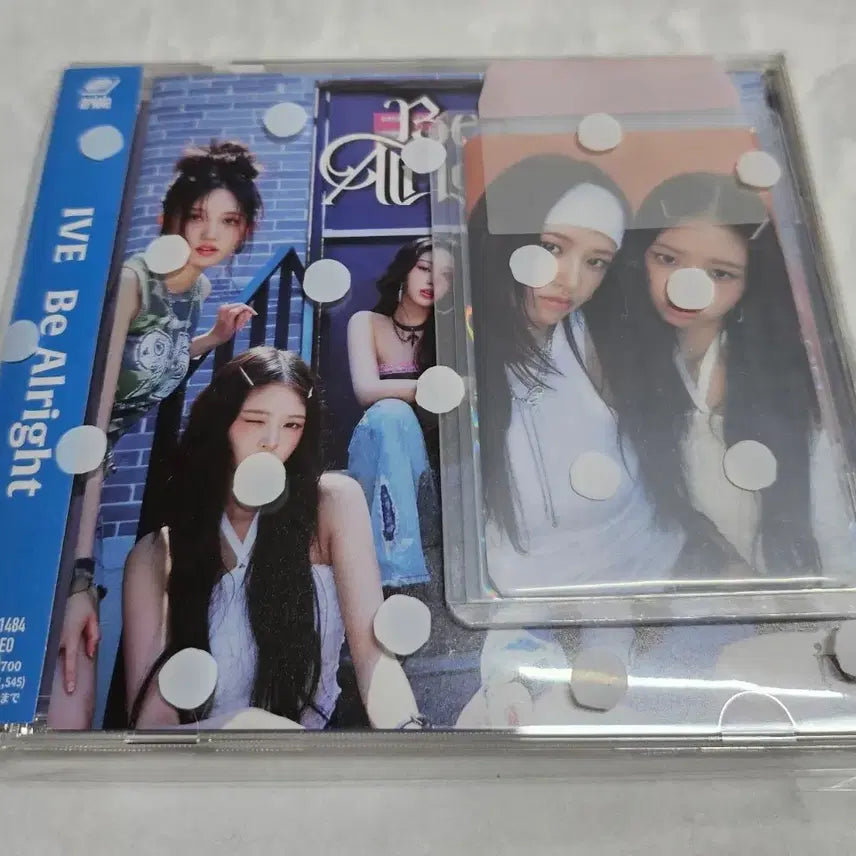아이브 BeAlright비올라잇 개봉 CD(레이) + 포토카드