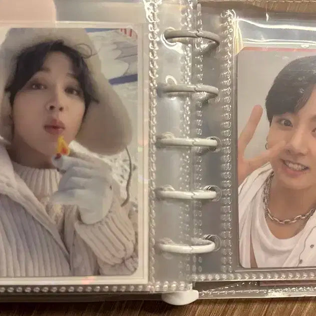 방탄 윈패 포카 윈터패키지 지민포카