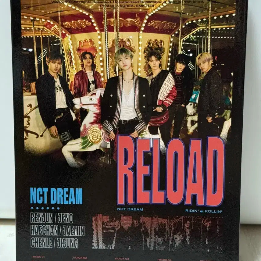 NCT DREAM RELOAD 앨범 Ridin'ver&Rollin'ver