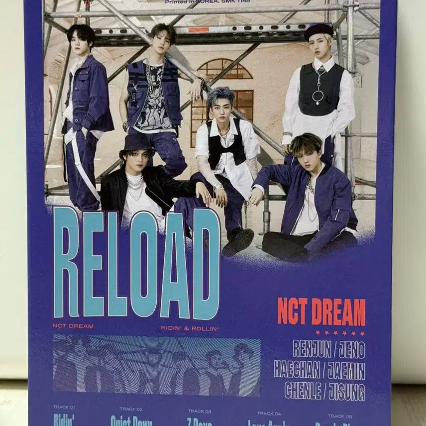 NCT DREAM RELOAD 앨범 Ridin'ver&Rollin'ver
