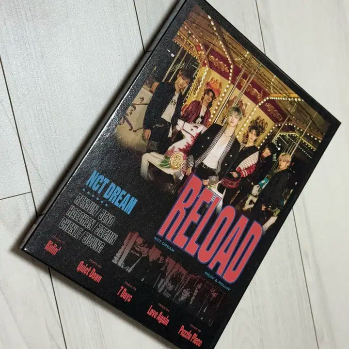 NCT DREAM RELOAD 앨범 Ridin'ver&Rollin'ver
