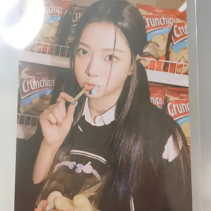 르세라핌 홍은채 ANTIFRAGILE 위버스 특전