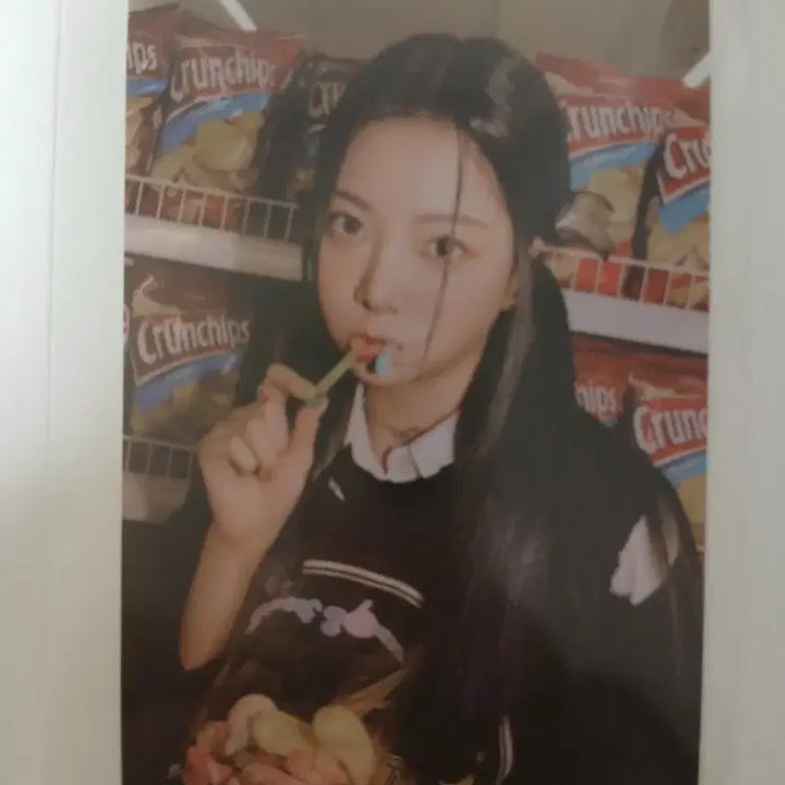 르세라핌 홍은채 ANTIFRAGILE 위버스 특전