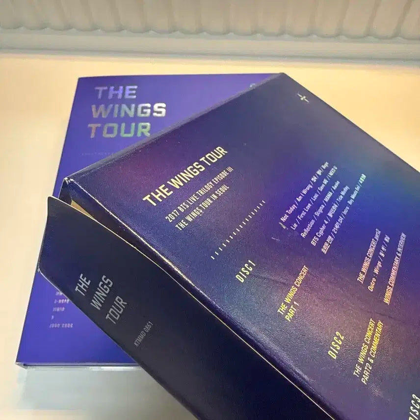 방탄 윙즈투어 디비디