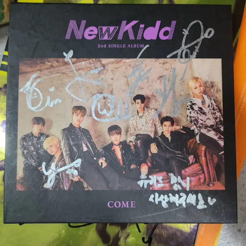 뉴키드 사인앨범 친필 newkidd