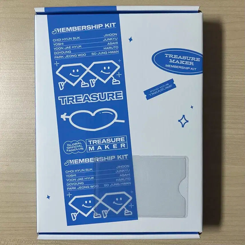 트레저 멤버십 키트 2기 미개봉