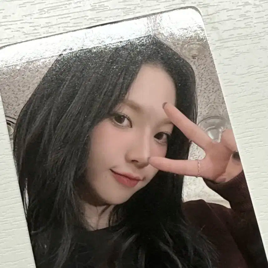 에스파 카리나 이즈위 미공포 특전 포카 포토카드 양도 판매