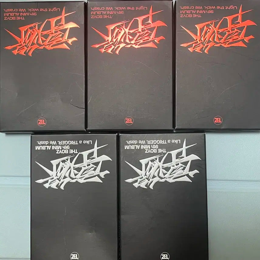 더보이즈 앨범 THE BOYZ 9집 도화선 트리거 TRIGGER
