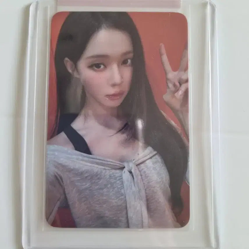 에스파 윈터 미공포 포카