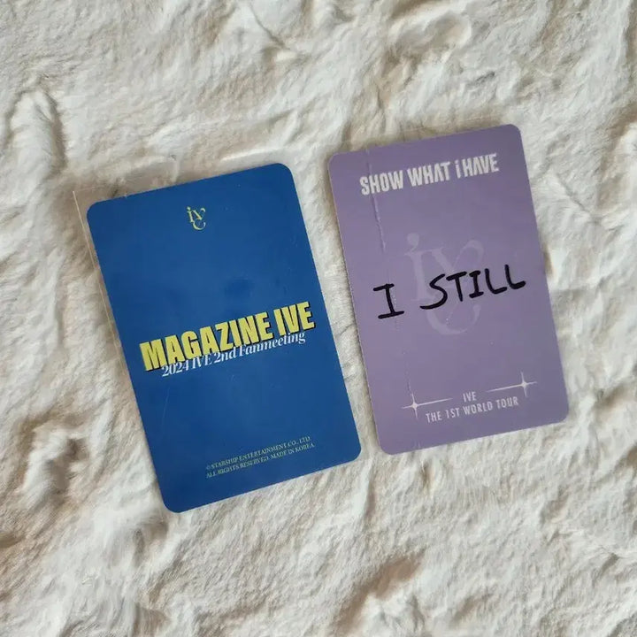 아이브 이서 2종 포토카드 팔아용