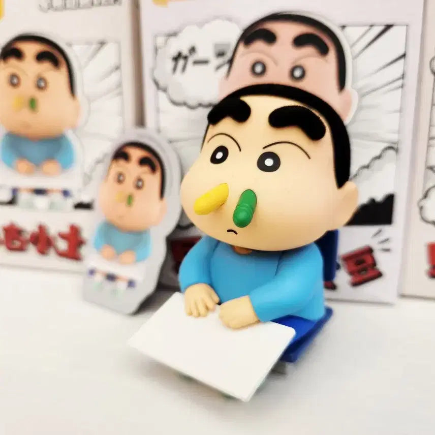 짱구 분필 피규어