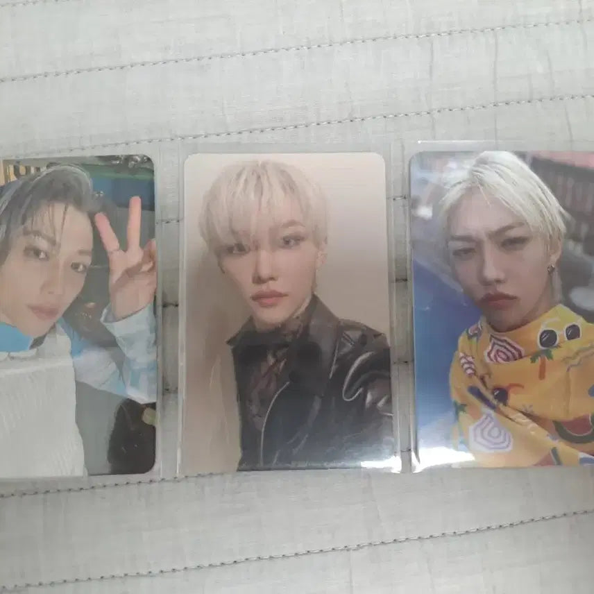 스키즈 스트레이키즈 용복 필릭스 특 오디너리 양면포카 일괄