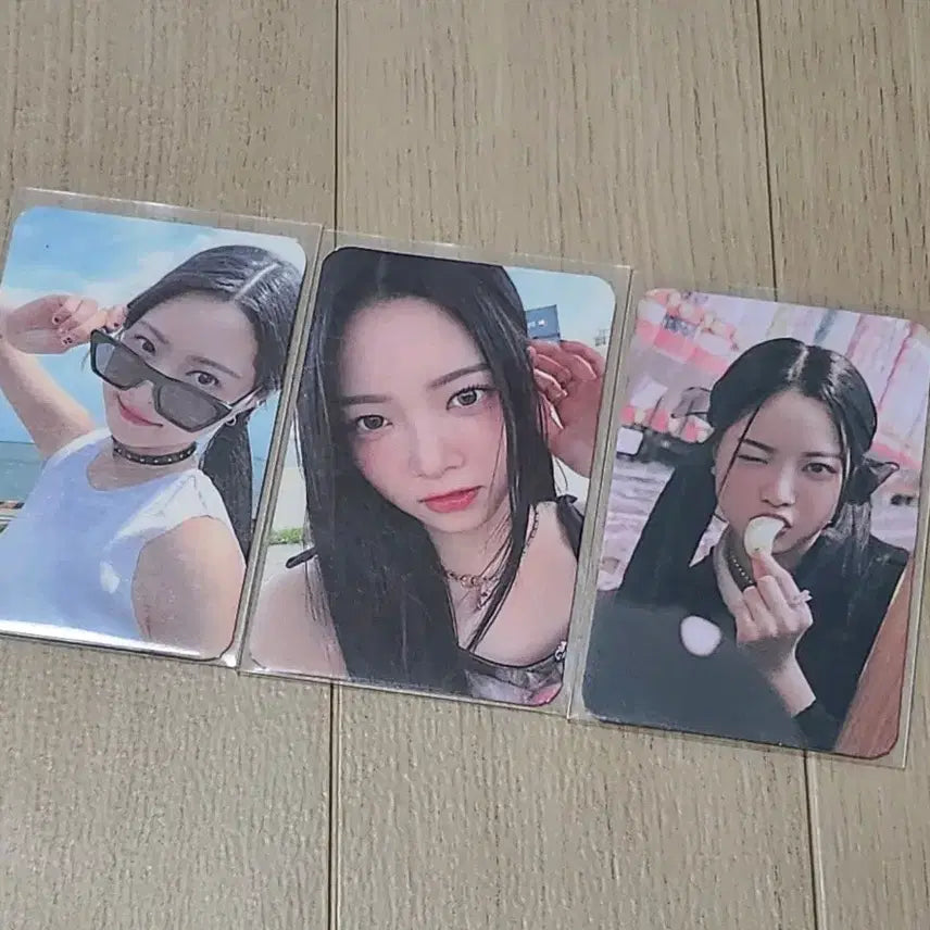 르세라핌 은채 포카