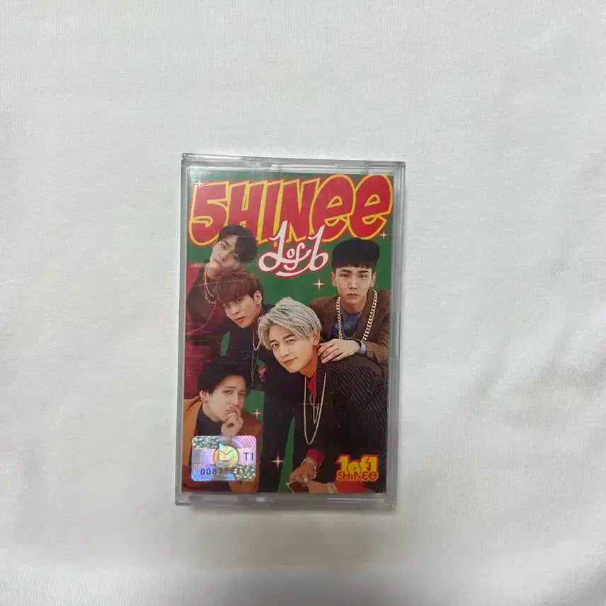 샤이니 5집 카세트테이프 버전