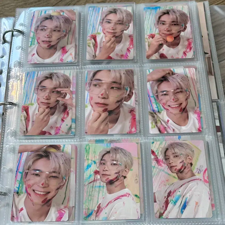 세븐틴 원우 물감포카 일괄 양도