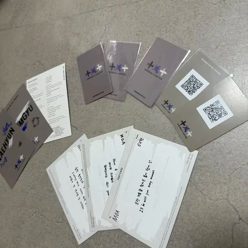투모로우바이투게더 투바투 엽서 포카