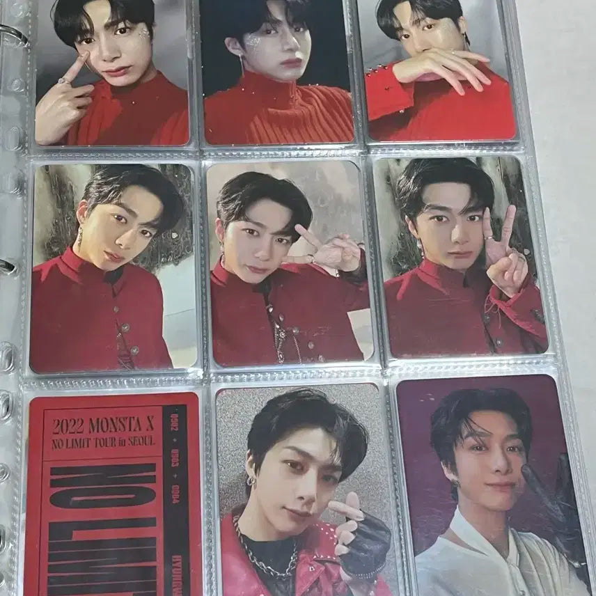 몬스타엑스 형원 리즌 포카 팝니다