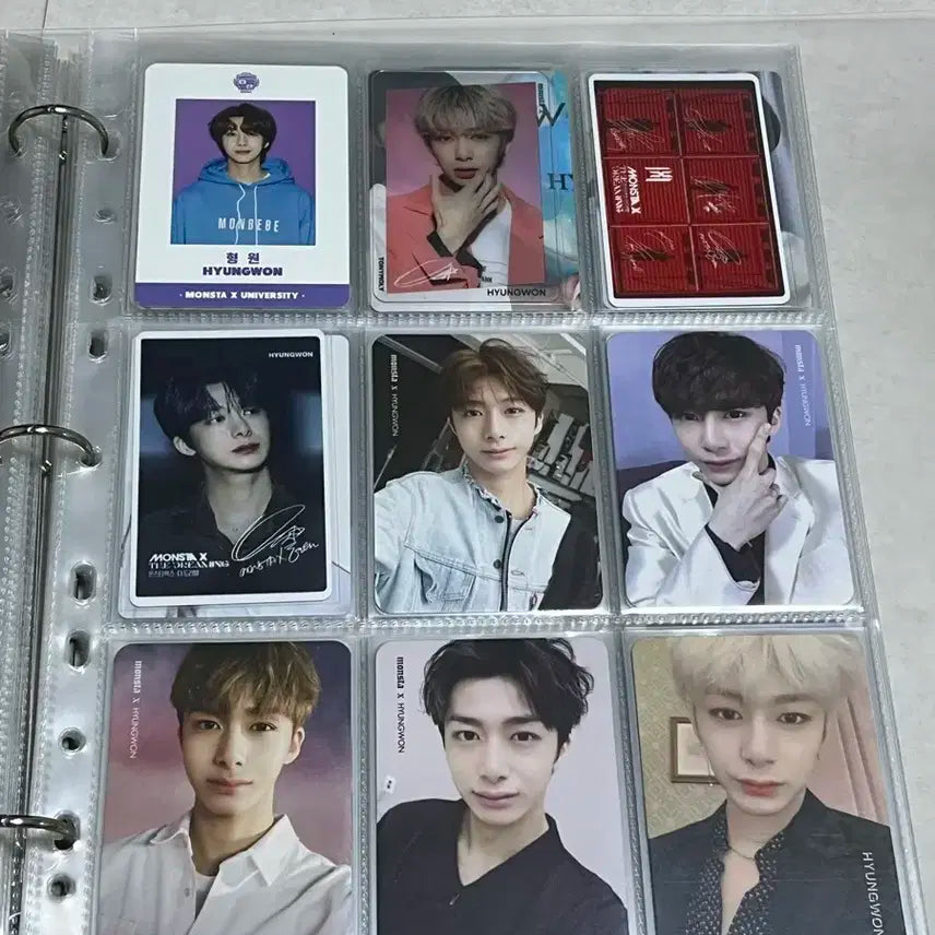 몬스타엑스 형원 포카 팝니다