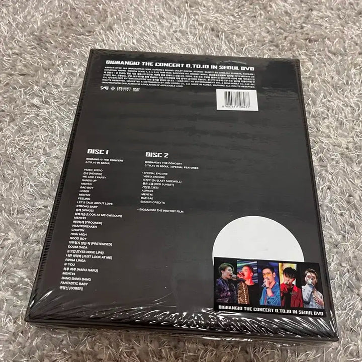 빅뱅 콘서트 0to10 인 서울 dvd