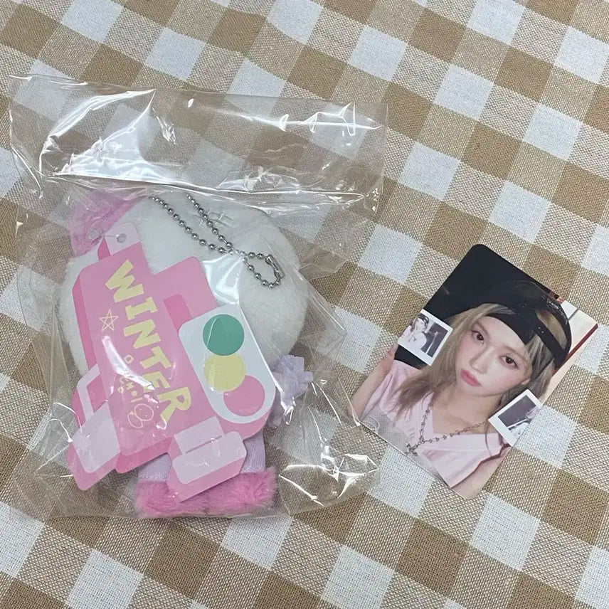 에스파 윈터 시즌그리팅 배드 키드 돌 뭉탱이 포카 세트